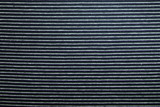 Navy & White Pinstriped Cotton Lycra Knit