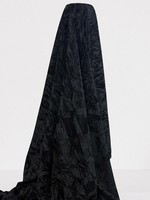 Black Crushed Velvet
