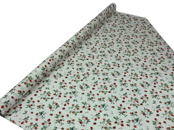 Strawberry Happiness Printed Cotton