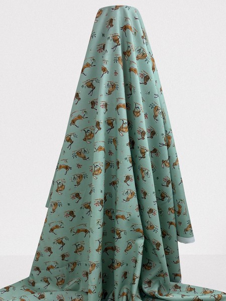 In the Forest - Hares Premium Cotton