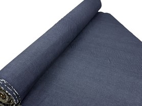 Blue Chambray Look Stretch Denim