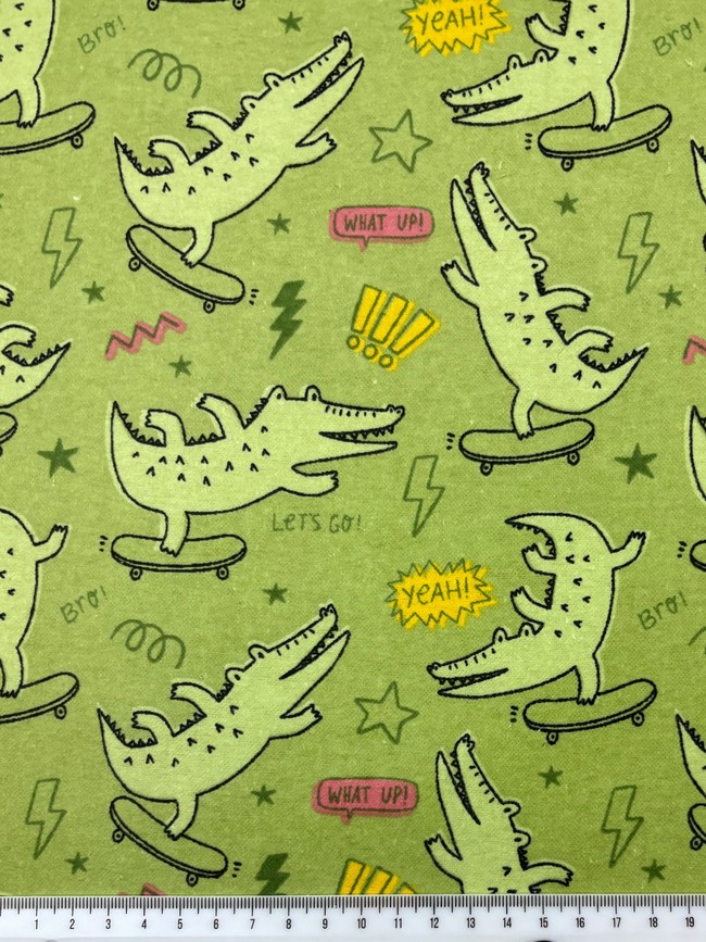 Crocs on Green Wincyette