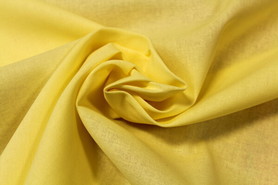 Lemon Homespun Cotton