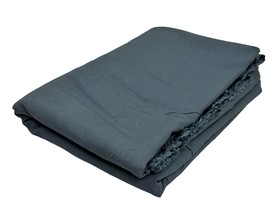 * REMNANT* Storm Grey Plain Rayon