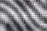 Mini Black & White Houndstooth Printed Chiffon