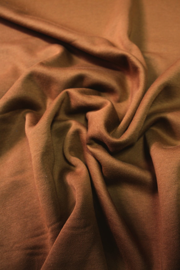 Copper Brushed Sweatshirting