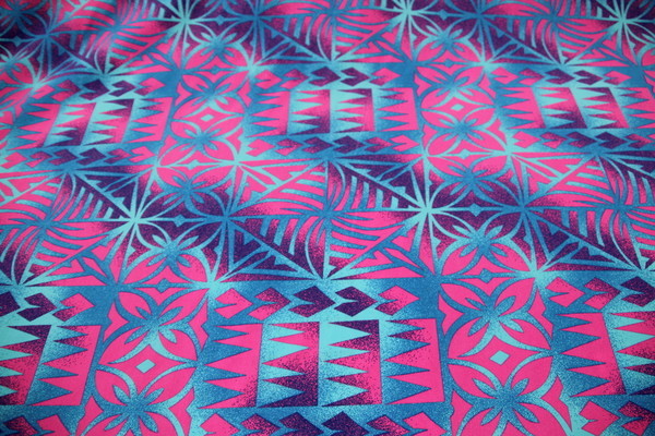 Pinks on Blues Pasifika Printed Mini Mat