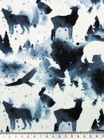 Blue Tones Arctic Animals Wincyette