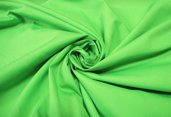 * REMNANT - Lime Plain Poplin