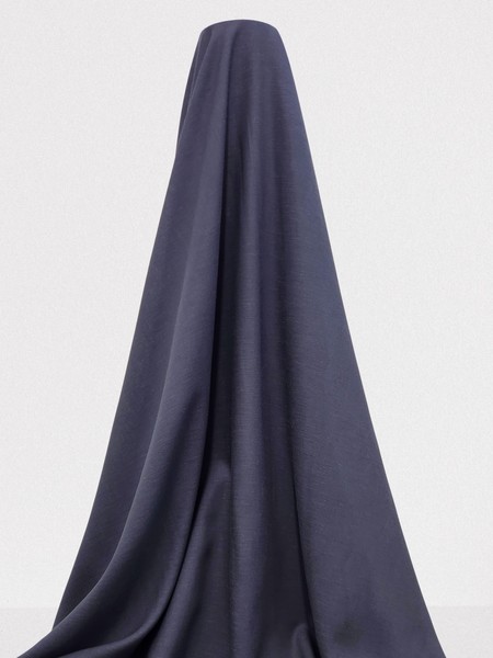 Charcoal Linen Tencel Blend