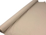 Beige Crosshatch Washer Linen Blend