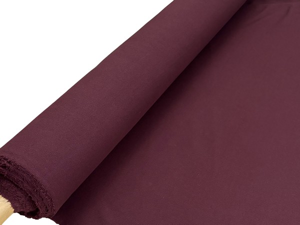 Burgundy Flat Ribbing