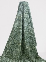 Foxwood Woodland Animals on Sage Printed Cotton