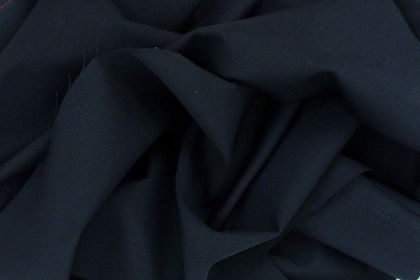 Bulk Deal!! Dark Navy Stretch Wool Blend Suiting - 4m for $20