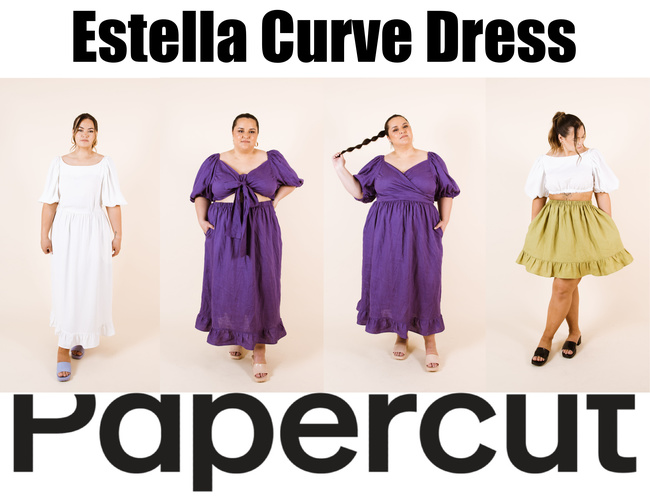 Estella Curve Dress - Papercut Pattern