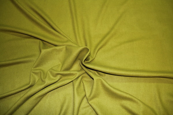 Chartreuse Wool Knit - 275 GSM