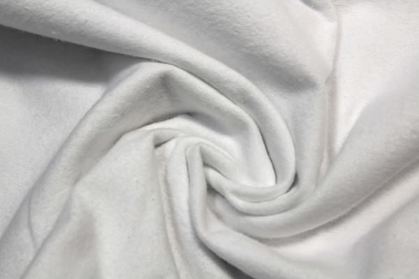 Warm & Cuddly Plain Flannelette - White

