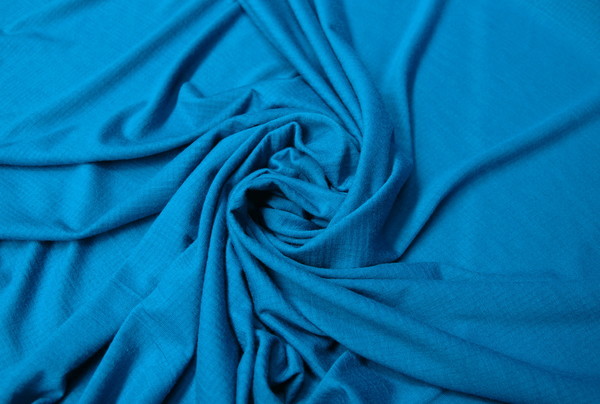 Turquoise Textured Merino Knit