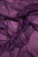 Magenta on Purple Mini Disco Dot