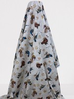 Gears & Feathers Kiwiana Printed Cotton