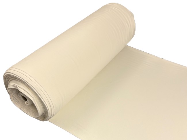 Cream Tubular Ribbing