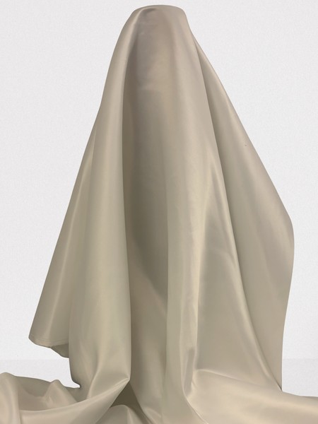 Ivory Bridal Delustered Satin