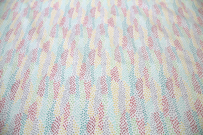 Rainbow Dashes Printed Cotton New Image