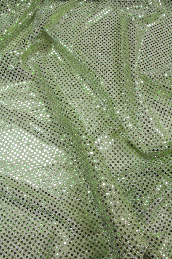 Pale Green Mini Disco Dot