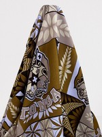 Brown & Neutral Tones Tongan Cotton Dobby