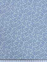 Blue Sprig Printed Cotton