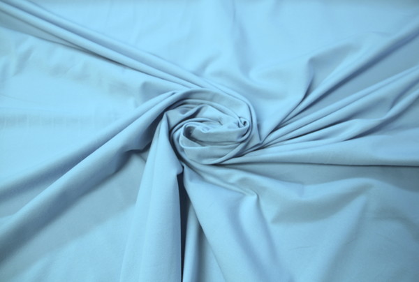 * REMNANT - Pale Blue Cotton Lycra