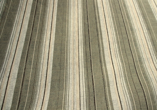 Neutral Toned Stripes Waterproofed & UV Coated Canvas