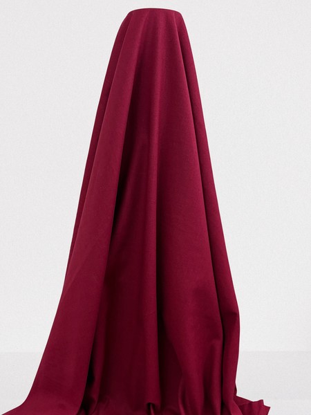 Burgundy Linen Blend