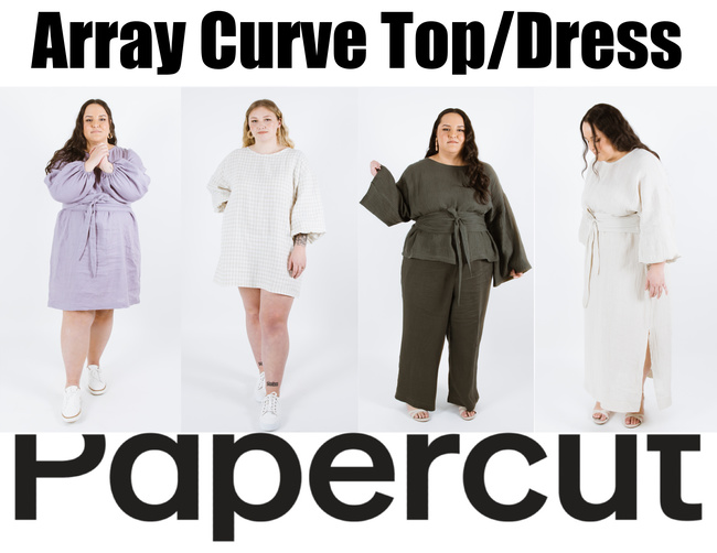 Array Curve Top/Dress - Papercut Pattern