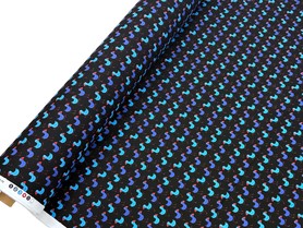 Designer Kiwiana Cotton - Pukeko Stomp