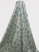 Honeycomb & Hives on Palest Green Printed Cotton