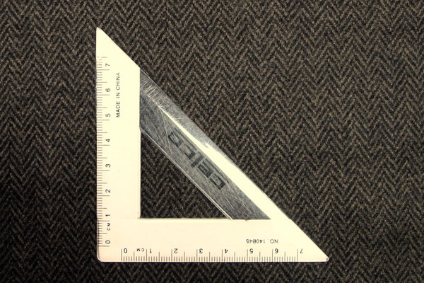 Chocolate Herringbone Wool Blend