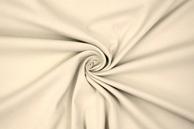 Cream BCI Cotton Blend Ribbed Ponti de Roma