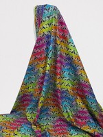 Rainbow Koru Design Kiwiana Cotton
