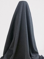 Charcoal Brushed Sweatshirting