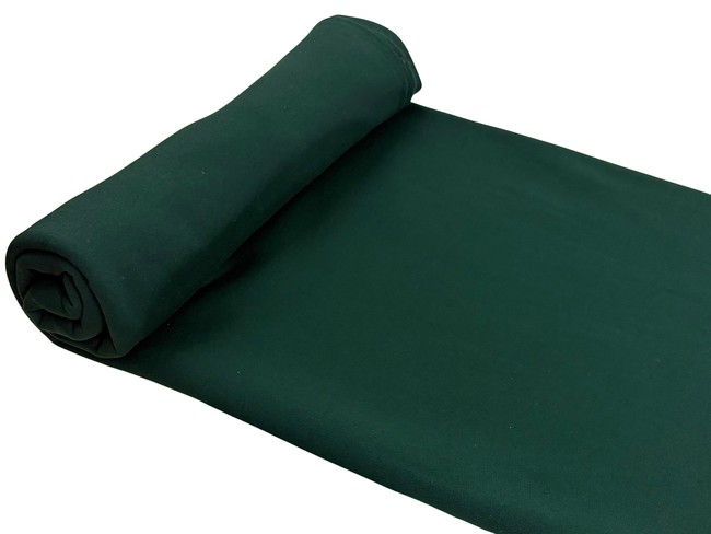 Bottle Green Brushed Sweatshirting