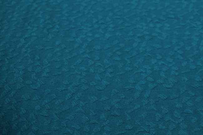 Petrol Blue Textured Knit