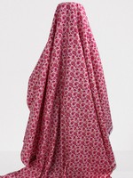 Pink Paisley Printed Cotton