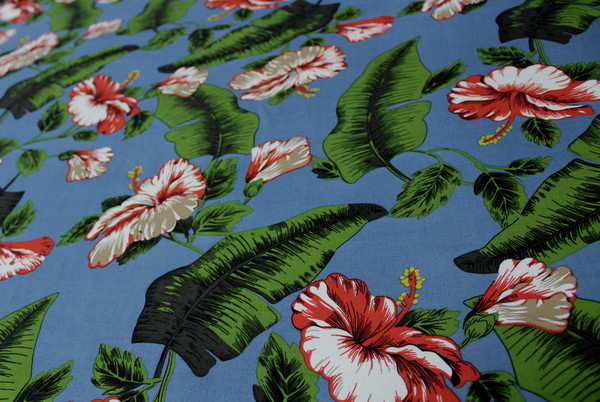 Tropical Floral Printed Rayon