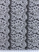 Soft White Floral Scallop Lace