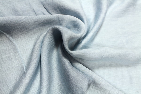 Linen Polyester Blend - Sky Blue