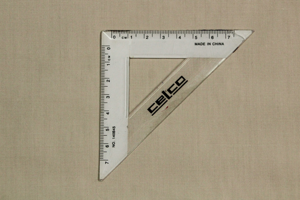 Beige Poly-Cotton Chintz