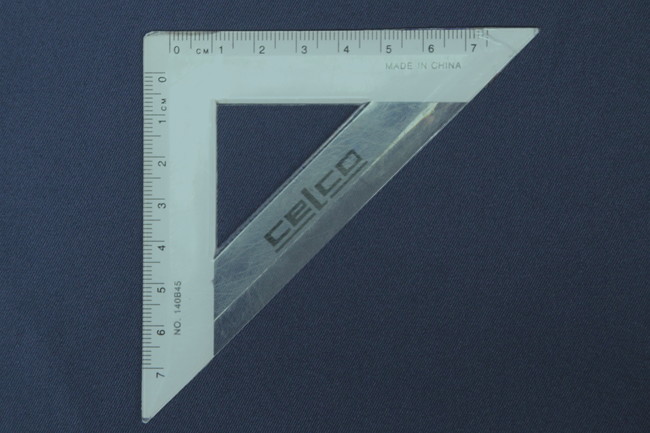 Deep Navy Polished Polycotton Drill