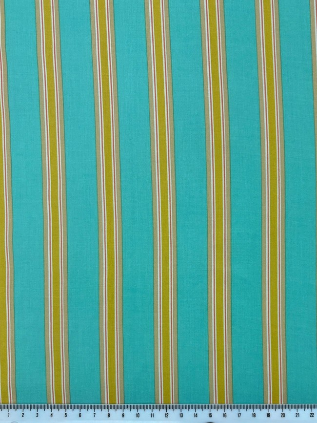 Viscose Mint Stripe
