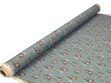 Santa Gnomes Printed Cotton